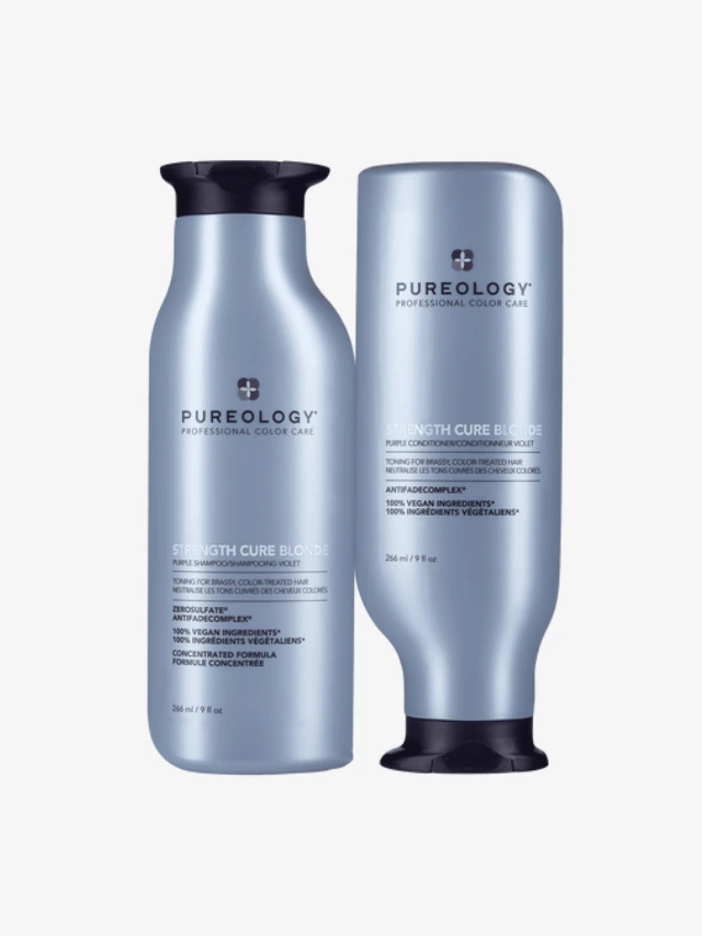 Pureology Strength Cure Blonde Shampoo & Conditioner product photo