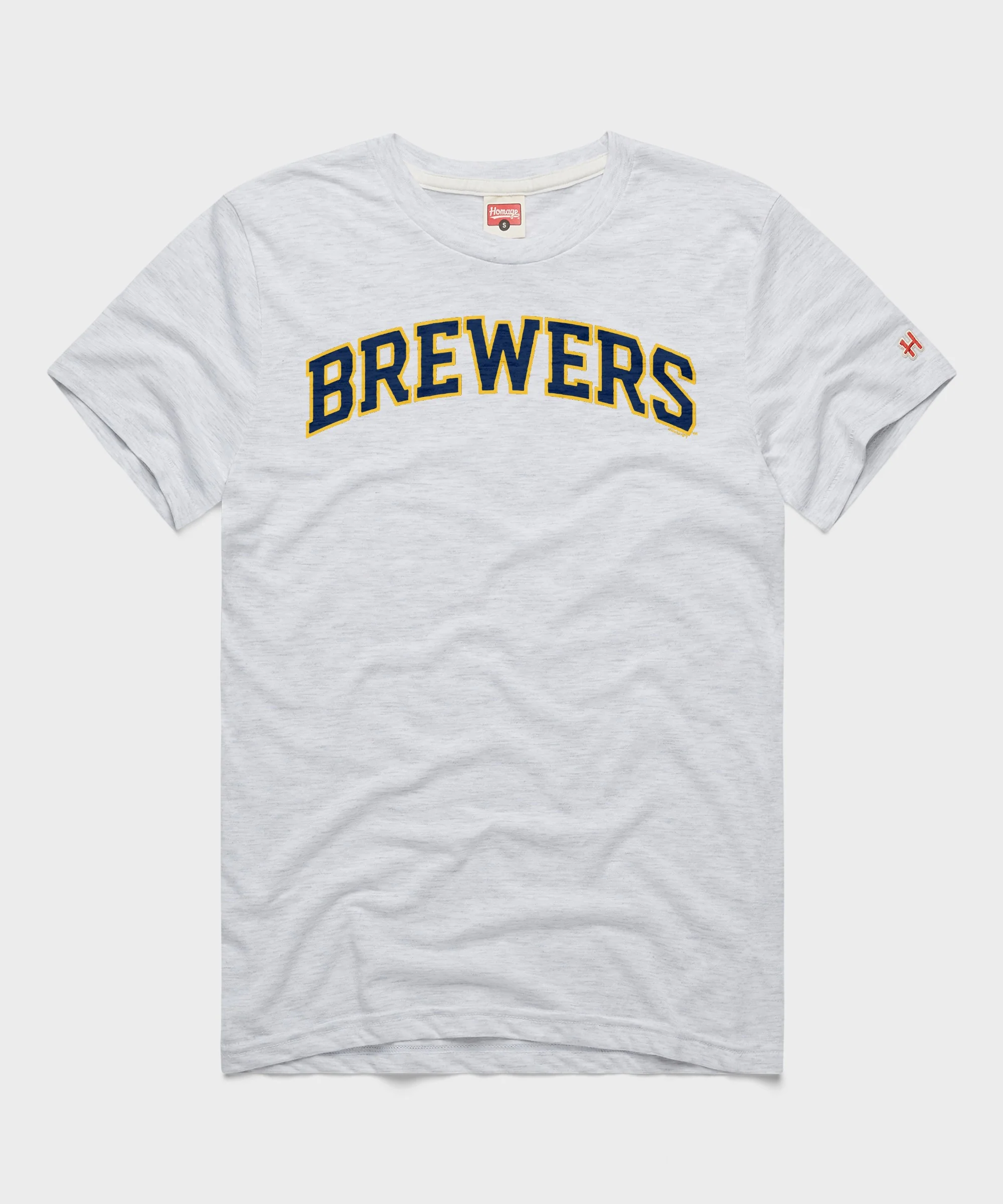 Milwaukee Brewers Jersey Logo '20 tee in Ash