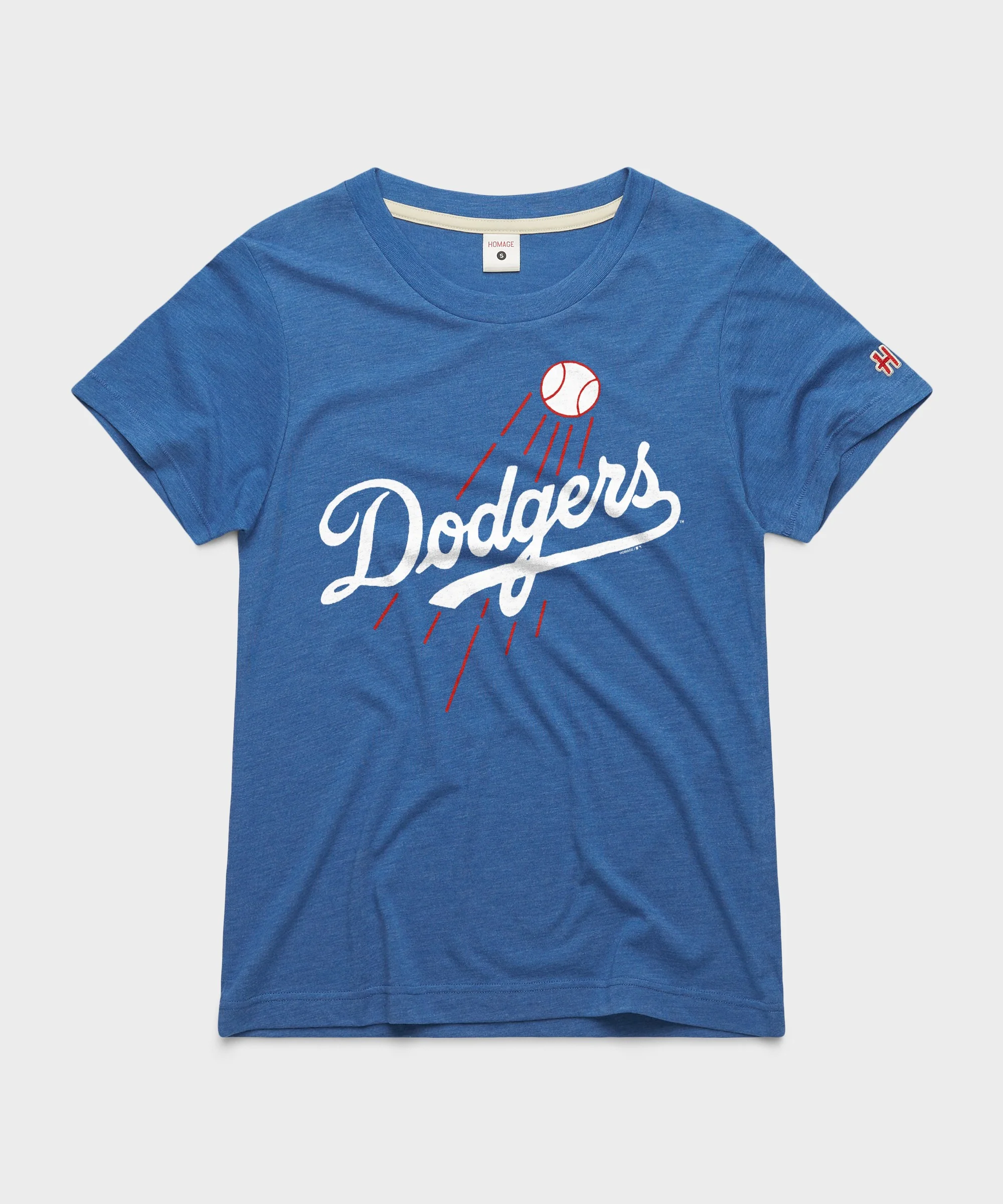 Women's Los Angeles Dodgers '12 tee in Royal Blue