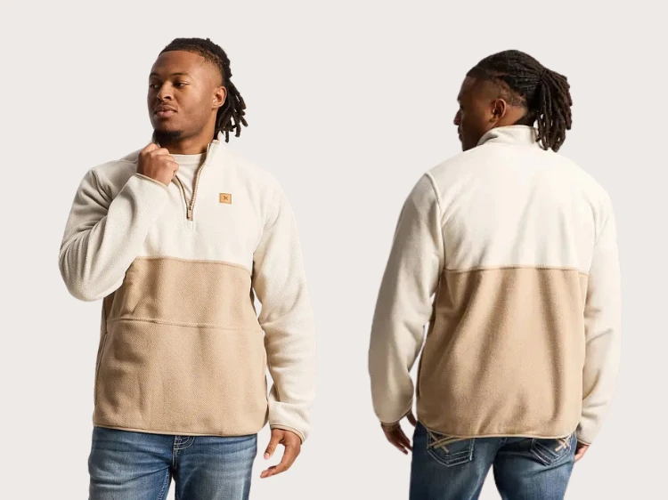 Men's sweaters and quarter-zips from Buckle