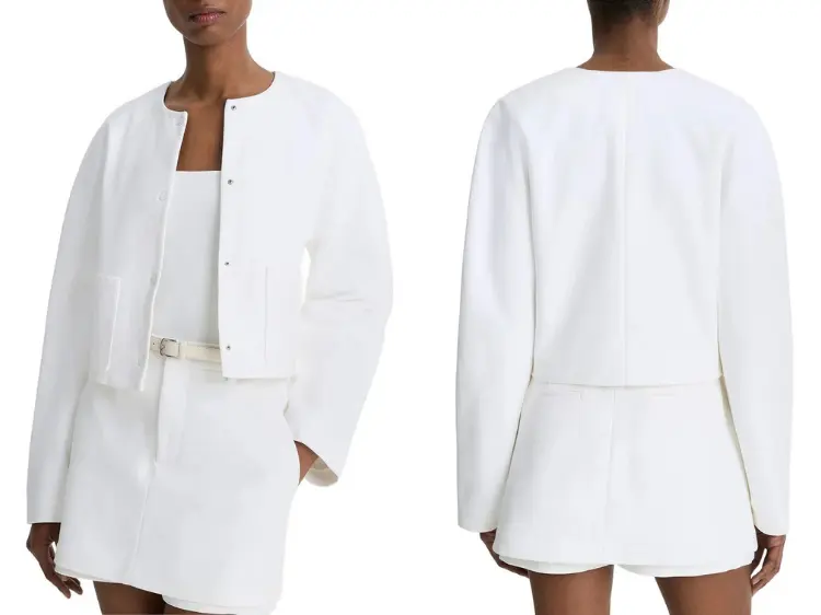 Vince Collarless Jacket