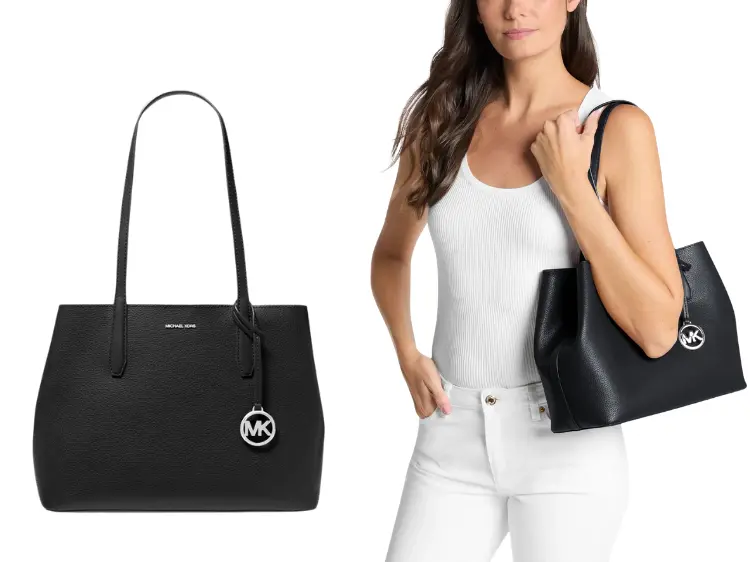 Michael Kors Avalon Medium Pebbled Leather Tote Bag